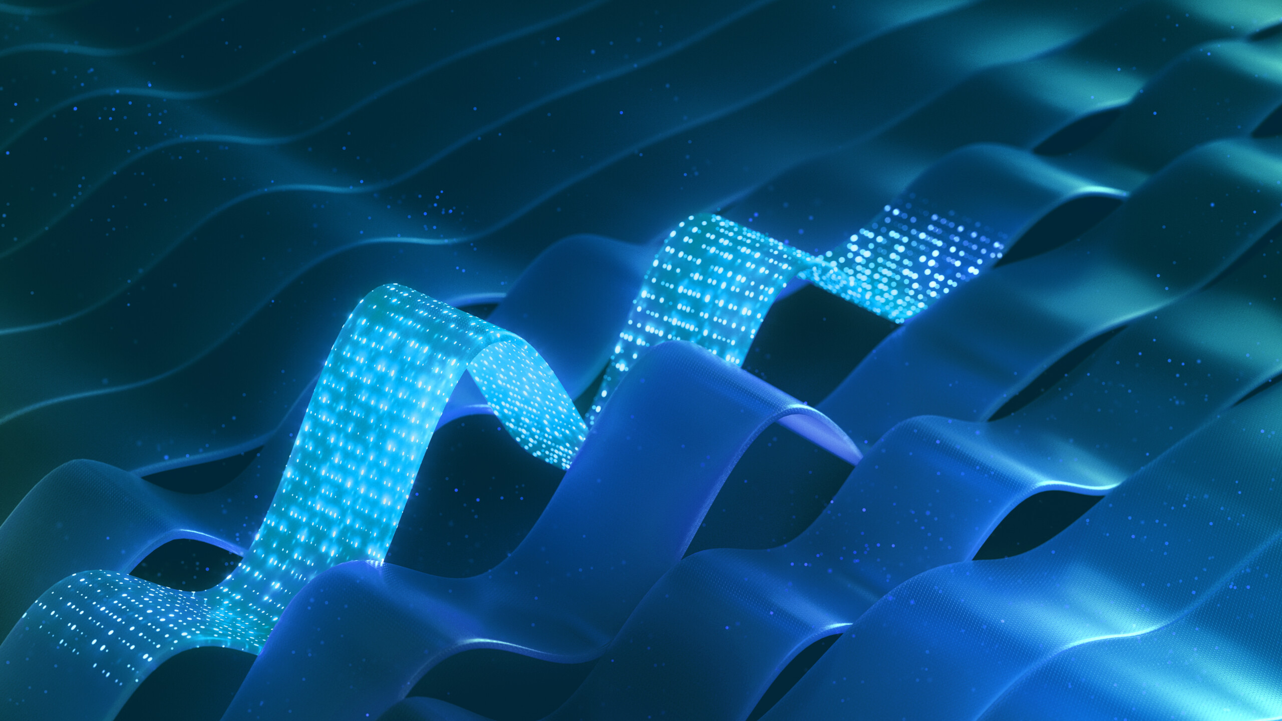 Diagram of data with one section highlighted, illustrating how teams achieve alignment through Horizontal Lean Portfolio Management